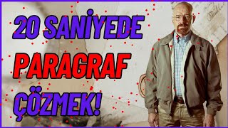 20 SANİYEDE Paragraf Çözme Taktiği  TÜRKÇEYİ 20 DAKİKADA BİTİR ‼️ [upl. by Debo789]