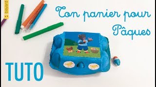 Tuto bricolage  ton panier pour Pâques [upl. by Ephrem]