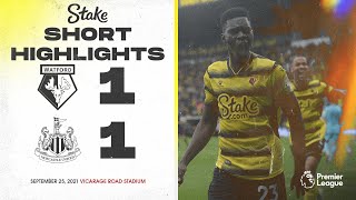 Watford 11 Newcastle United  Short Highlights [upl. by Mayes]