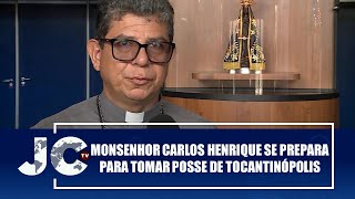 Monsenhor Carlos Henrique se prepara para tomar posse da Diocese de Tocantinópolis – JCTV – 120424 [upl. by Lizette]