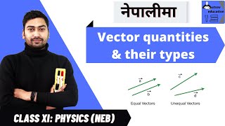 Scalars and Vectors  Representation of vectors  Types of vector  Detailed explanation [upl. by Griselda]