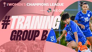 TRAINING  GROUP B  AFC WOMENS CHAMPIONS LEAGUE [upl. by Vivienne946]