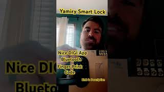 Best Smart Lock 2024 Lets Review Yamiry Smart Lock [upl. by Cole]