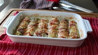 PancettaWrapped Leek Gratin Recipe  How to Make Leek Gratin [upl. by Nnylsoj915]