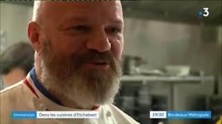 Dans les cuisines de Philippe Etchebest au 4e mur à Bordeaux [upl. by Agnes52]