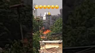 kapashera border delhi 😳😳😳🔥🔥 fire बहुत भीषण आग [upl. by Carrew47]