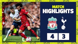 LIVERPOOL 43 SPURS  HIGHLIGHTS  Crazy late drama in Premier League classic [upl. by Saihtam]