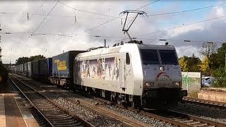 Güterzüge im Blockabstand Viel Güterverkehr zwischen Nürnberg und Regensburg [upl. by Jessabell]