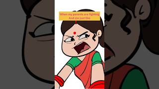 Mummy Papa Ki Ladaai  Ghar Kalesh  shorts memes funny mummy [upl. by Ayisan]