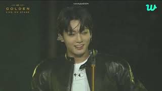 BTS Jungkook Golden Live on Stage Concert full Video [upl. by Anirbas]