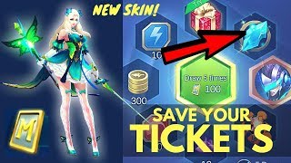 LUCKY GEM FRAGMENTS AND ODETTE NEW SKIN BUTTERFLY GODDESS  WTFacts  Mobile Legends [upl. by Pike]