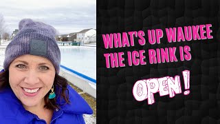 The Ice Rink is open in Waukee Iowa [upl. by Tabb]