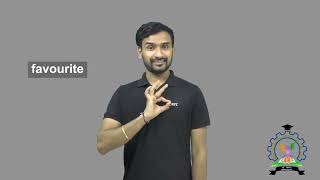 quotFavouritequot  Indian Sign Language Tutorial  How to Sign [upl. by Aihtnyc]