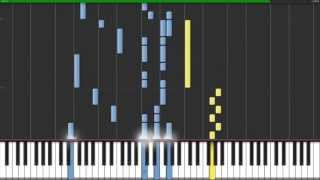 East Berlin  EntreDeuxMers Piano amp Flute Tutorial Synthesia [upl. by Constantine]