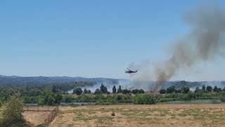 Sepulveda Basin Wildlife Reserve fire [upl. by Rosina223]