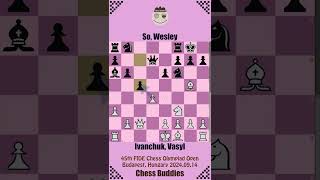 45th FIDE Chess Olympiad Open 2024 🔴 Ivanchuk Vasyl vs So Wesley  Budapest HUN 20240914 [upl. by Aener323]