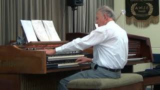 Ian Johnston playing Baldwin Pro 222 Electronic Organ [upl. by Sirtimed789]