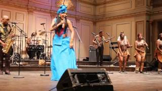 Nnunu Bomolemo Ramogotsi performing in Sweden [upl. by Yliak467]