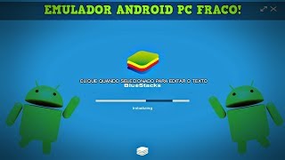 Emulador Android para PC fraco sem virtualização [upl. by Aram]