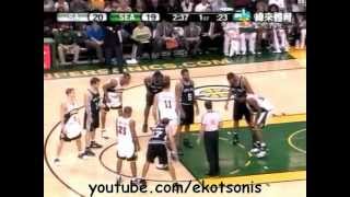 Andreas Glyniadakis NBA 11 Sonics 20067 SD [upl. by Acilef]