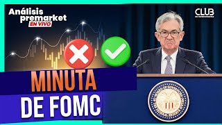 Entrega de Minutas de FOMC▶️ APM 16 Agosto 2023 [upl. by Lapham]