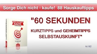 60 SEKUNDEN KURZTIPPS und GEHEIMTIPPS SELBSTAUSKUNFT Kurztipp Nr 12 [upl. by Akiemahs963]