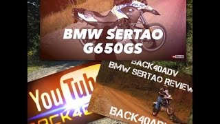 BMW SERTAO G650GS REVIEW [upl. by Anrak]