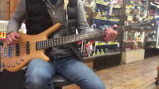 Warwick Rock Bass 試奏動画【売却済】 [upl. by Larok]