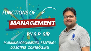 Functions of Management  Class 12 Business Studies By Surya Prakash Gaur  CBSE  RBSE  NCERT [upl. by Brackely]