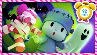 🦇POCOYO in ENGLISH  Halloween Mysterious Worlds 92 min Full Episodes VIDEOS amp CARTOONS for KIDS [upl. by Herculie]