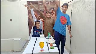 Game Glass Paper Challenge Video  Baghdadi Food Game [upl. by Enetsirhc]