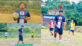 Binod Bishwokarma vs kumar gurung football war😂 [upl. by Haeel806]