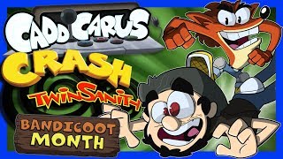 OLD Crash Twinsanity  Caddicarus [upl. by Ymmac]