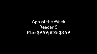 Reeder 5 iOS and Mac [upl. by Sidonius]