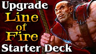 How to Upgrade the LINE OF FIRE Starter Deck Magic Arena [upl. by Ikcaj105]