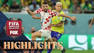 Croatia vs Brazil Highlights  2022 FIFA World Cup  Quarterfinals [upl. by Khalsa]