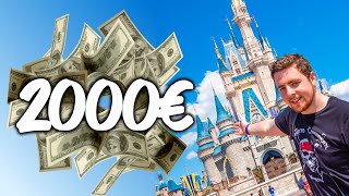 Jai dépensé 2000€ pour aller à Disney World [upl. by Akeenat]