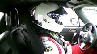 Use of the HANS device in a Mazda MX5 Miata NC [upl. by Oinesra]