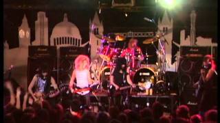 Hit and Run  Girlschool  Live 1984 Running Wild Tour [upl. by Eecyak459]