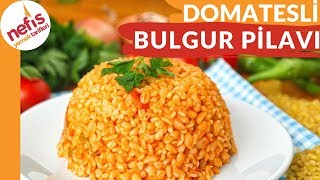 ÇOK LEZZETLİ 👌 Domatesli Biberli Bulgur Pilavı [upl. by Hynes]