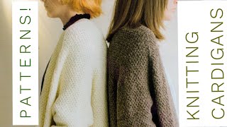 Кардиган СПИЦАМИ  модели со схемами  ОБЗОР  Knitting cardigans patterns [upl. by Gavan]