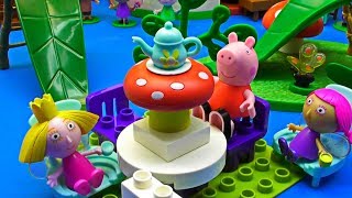 Ben and Hollys Little Kingdom Toys for Kids Fairy Garden Tea Party Episodes New Video [upl. by Goodill751]