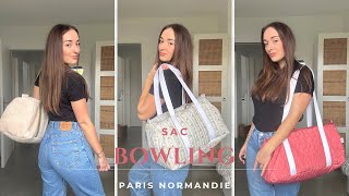 JE COUDS LE SAC BOWLING MATELASSE PARIS NORMANDIE COUTURE  iamsoleneva [upl. by Leahcimrej]