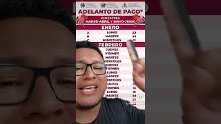 Calendario OFICIAL Adelanto del DOBLE PAGO 12000 Pensión Bienestar Adultos Mayores 2024 [upl. by Orran]