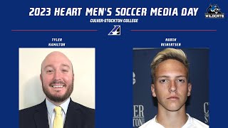 2023 CulverStockton College Heart Mens Soccer Media Day [upl. by Anasxor]