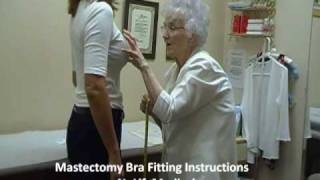 Mastectomy Bra Fitting Instructions [upl. by Thorny312]