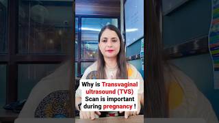 Importance of Transvaginal ultrasound TVS during pregnancy l pregnancy shorts trending video [upl. by Nae]