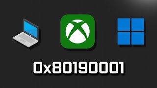 Xbox Game Pass Games Are Not Launching Error Code 0x80190001 On Windows 1110 PC FIX [upl. by Nyvrem329]