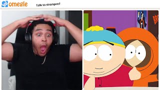 Cartman and kennys FUNNIEST moments on omegle VRchat trolling [upl. by Sang]