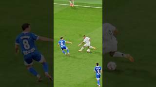 MBAPPÉ INCREDIBLE DRIBBLE AT SANTIAGO BERNABÉU STADIUM REAL MADRID football shorts mbappe [upl. by Llemor536]